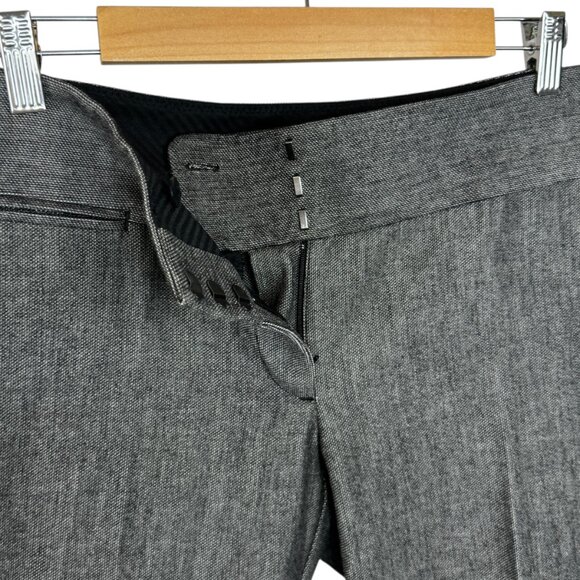 Loft "Marisa" Black and White houndstooth slim dress pant size 6 - Picture 7 of 12